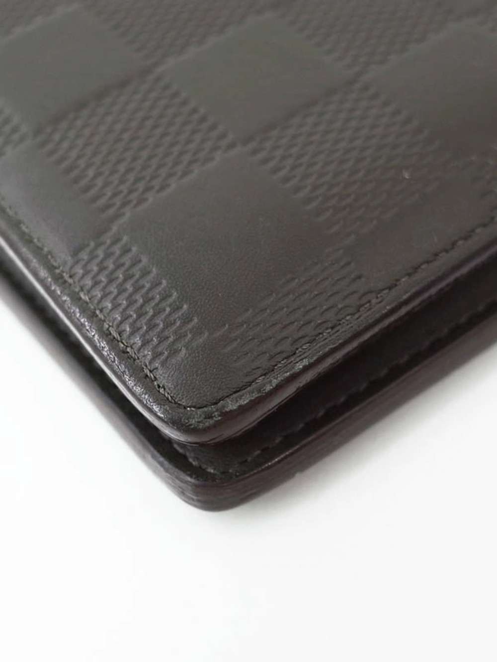 Louis Vuitton Wallet Infini Long fold Bi Damier Brazza Portefeuille - Picture 9 of 9